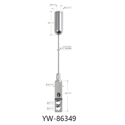 1.2mm สายข้างออกแขวน สายสายสายสายสายสายยาวตามสั่ง ชุดแขวนสายสําหรับกรอบภาพ