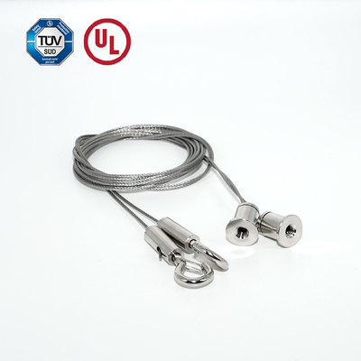 สีทองแดงปรับ snap hook คาเบลจับชุดการแขวนยาวสําหรับการแขวนสี
