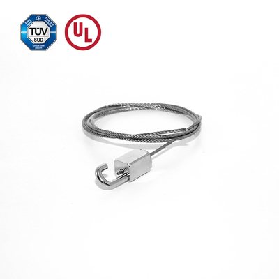 สายสี่เหลี่ยมคุณภาพสูงล็อคกับ J ประเภท Hook กริปเคเบิลกับ Nickel Plating