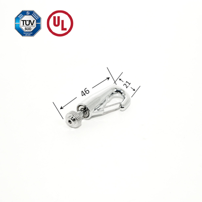 การตกแต่งการทาสี Hook Lighting Accessories for hanging system cable gripper with spring-loaded hook อุปกรณ์เสริมสําหรับระบบแขวน