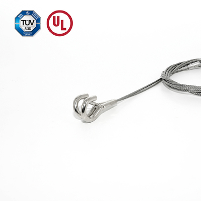 สีทองแดงปรับ snap hook คาเบลจับชุดการแขวนยาวสําหรับการแขวนสี