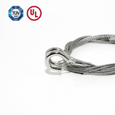 สีทองแดงปรับ snap hook คาเบลจับชุดการแขวนยาวสําหรับการแขวนสี