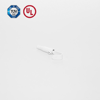 J Hook Cable Gripper With White Paint Cusomized Lighing Accessory With Safety Cap เครื่องจับสายเคเบิลด้วยสีขาว