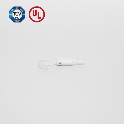 J Hook Cable Gripper With White Paint Cusomized Lighing Accessory With Safety Cap เครื่องจับสายเคเบิลด้วยสีขาว